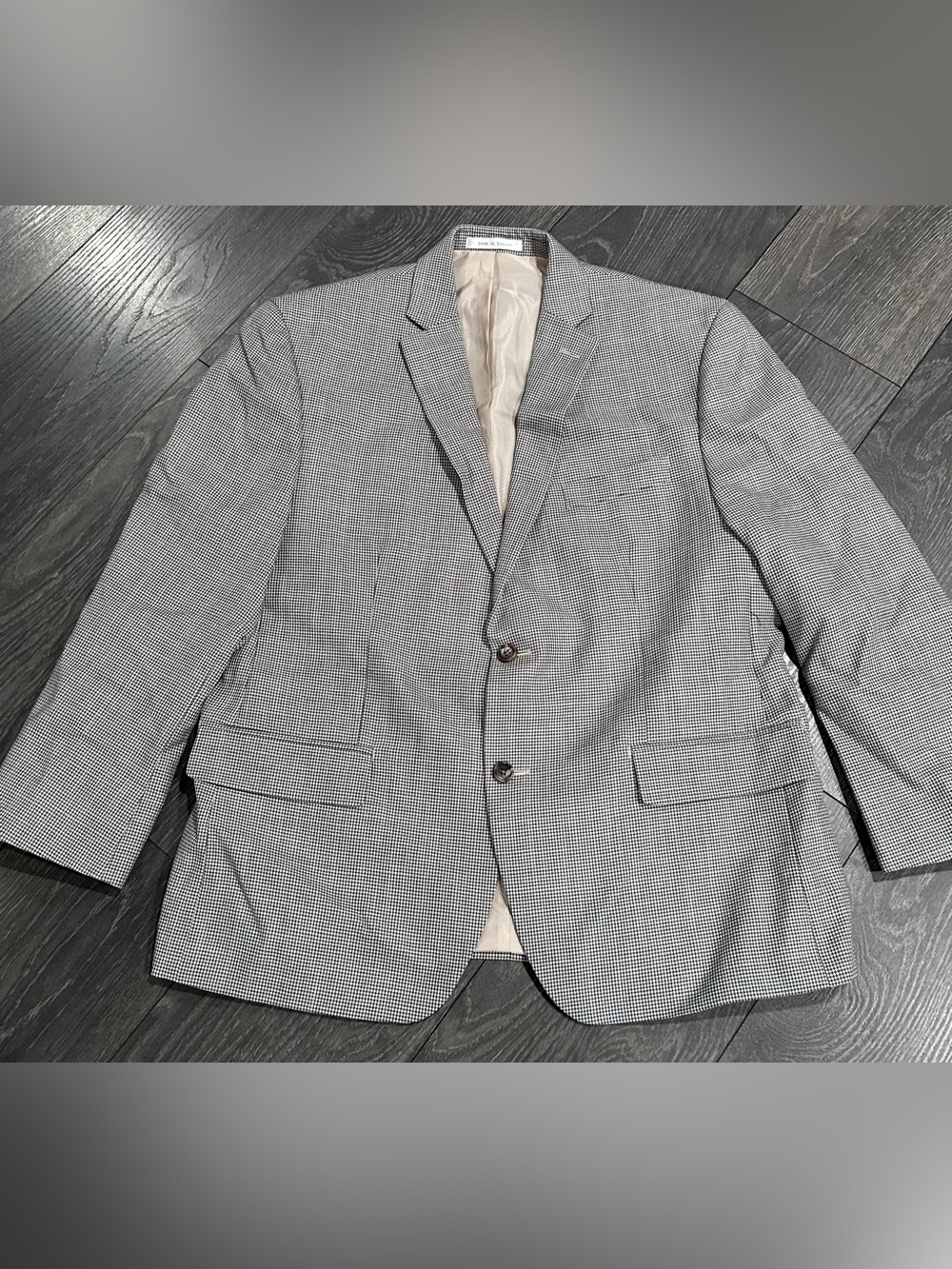 MICHAEL KORS Men’s Gray HOUNDSTOOTH Sport Suit Blazer Size 42S